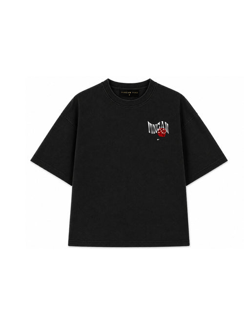 Lucky Lover Black Tee