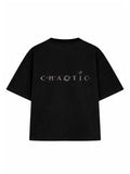 Chaotic Black Tee