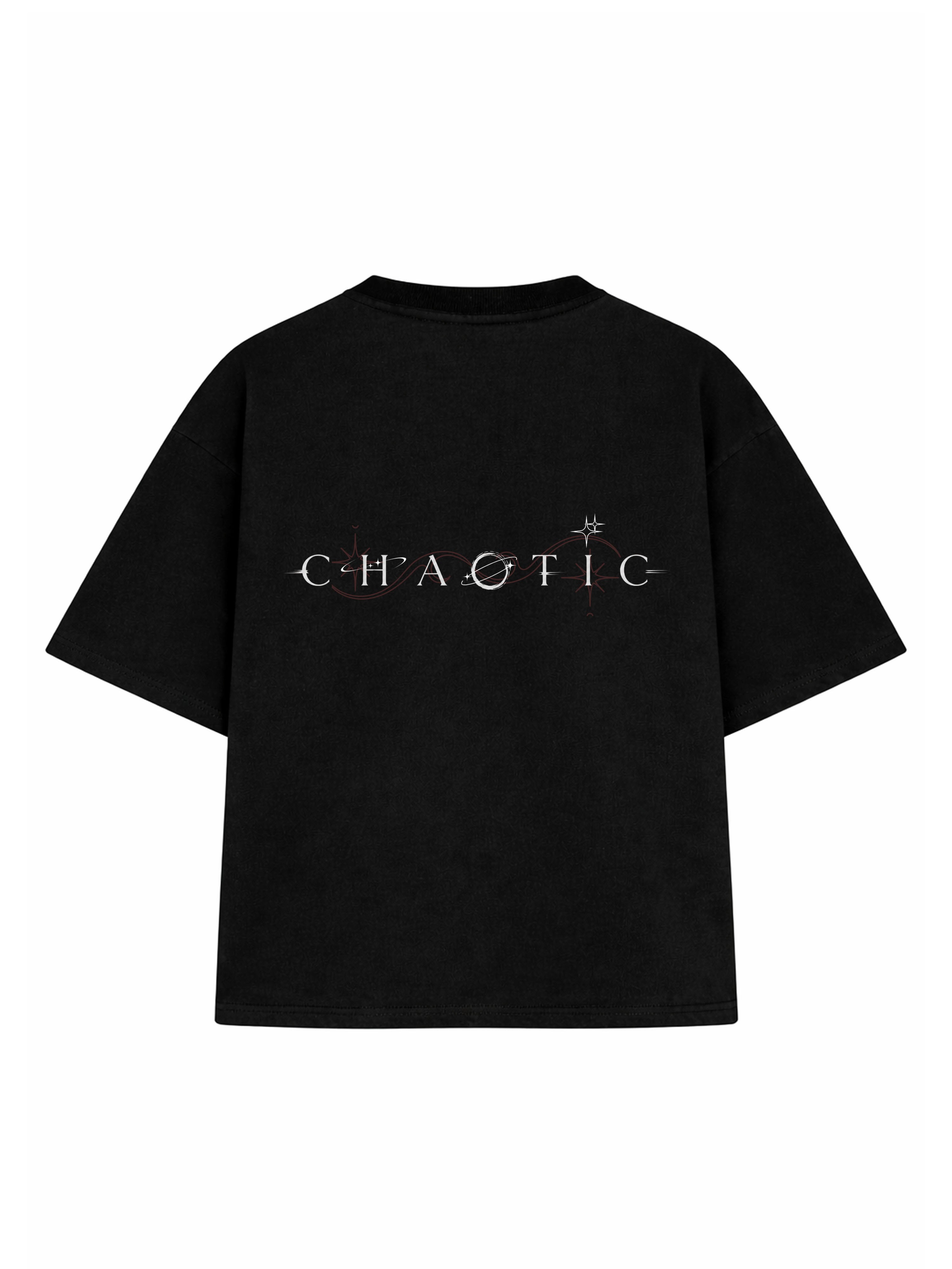 Chaotic Black Tee