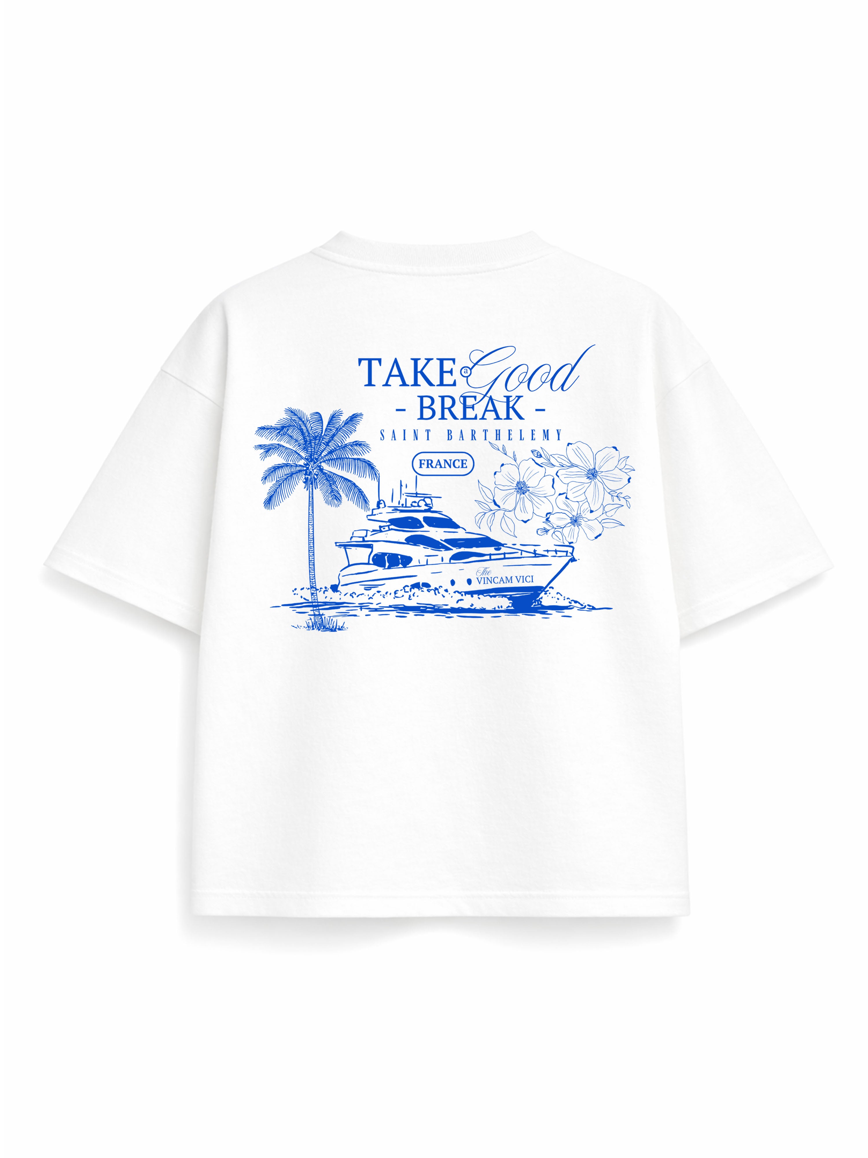 Vincam Yacht Tee White